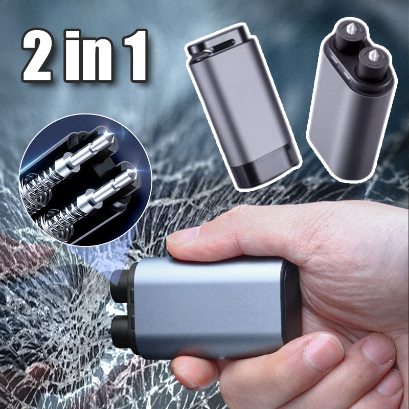 Car Safety Hammer 2-in-1 Windo - مراجعة Rescue Rope Throw وسعره