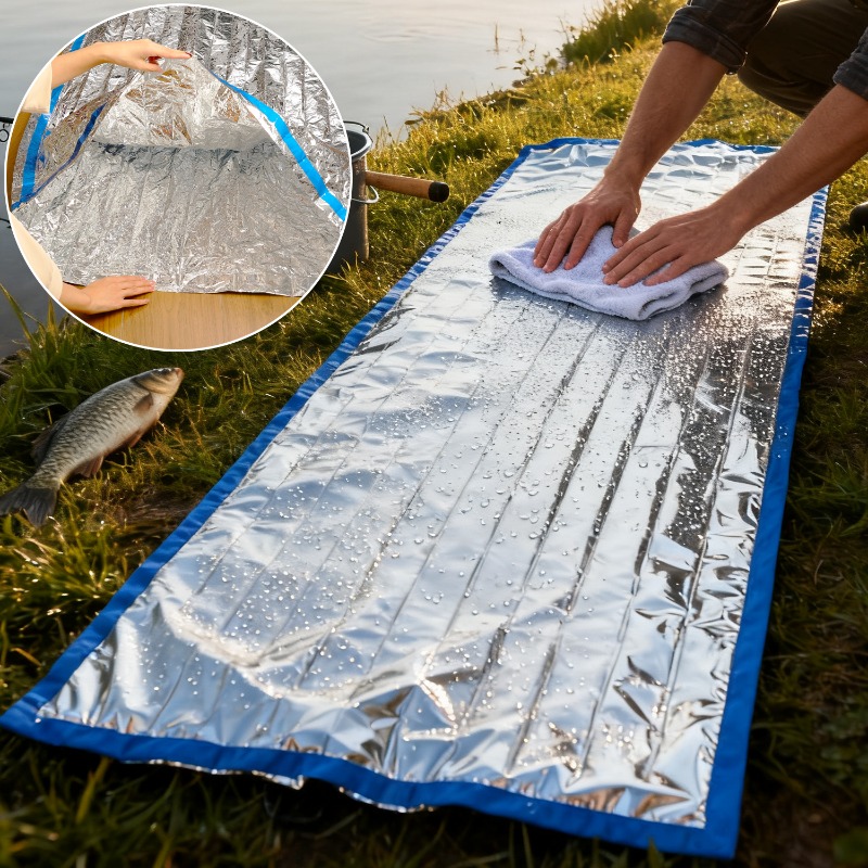 Sleeping Bag Adults Winter Sur - مراجعة Survival Blanket Reflective وسعره