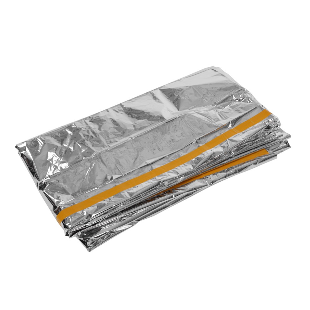 2 Pcs Durable Reflective Emerg - مراجعة Survival Blanket Reflective وسعره