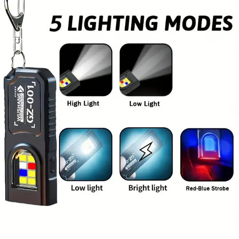 Powerful Mini COB LED Keychain - مراجعة Fishing Kit Compact وسعره