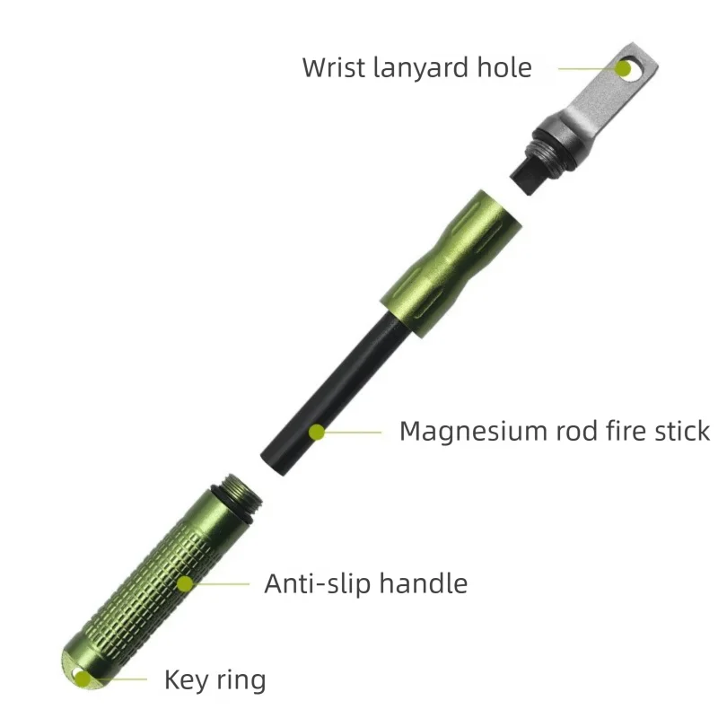 Outdoor Flint and Steel Waterp - مراجعة Magnesium Fire Starter وسعره
