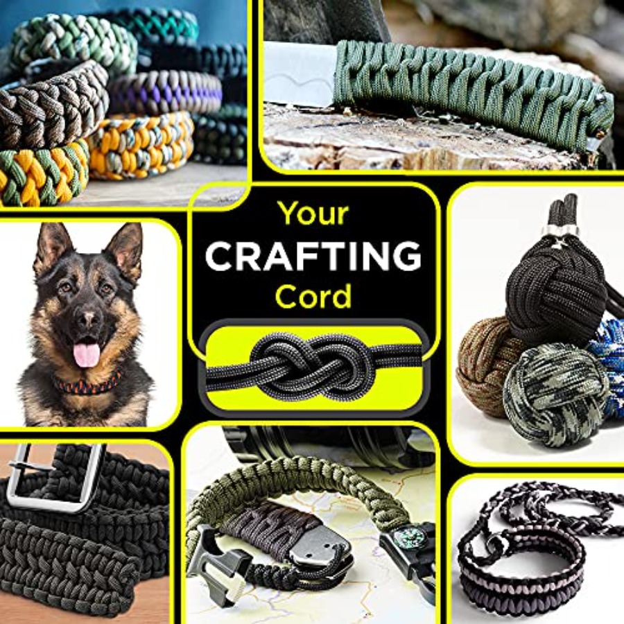 5/32 Paracord Rope 1000 1000ft - مراجعة Para Cord 1000Ft وسعره