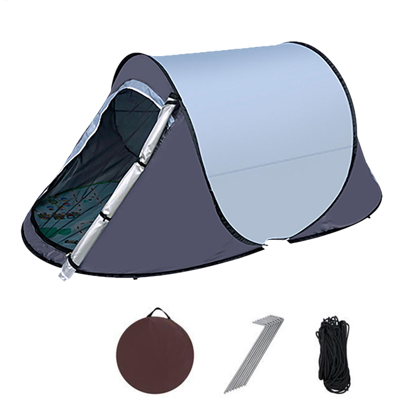 Hand-throw Automatic Open Camp - مراجعة Emergency Mylar Tent وسعره
