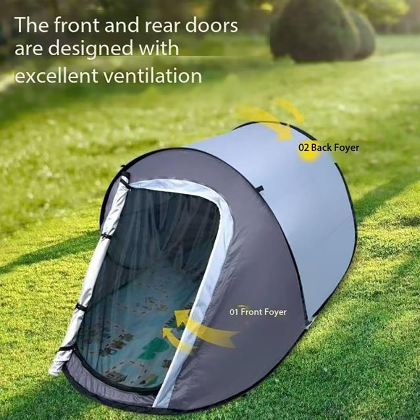 Hand-throw Automatic Open Camp - مراجعة Emergency Mylar Tent وسعره