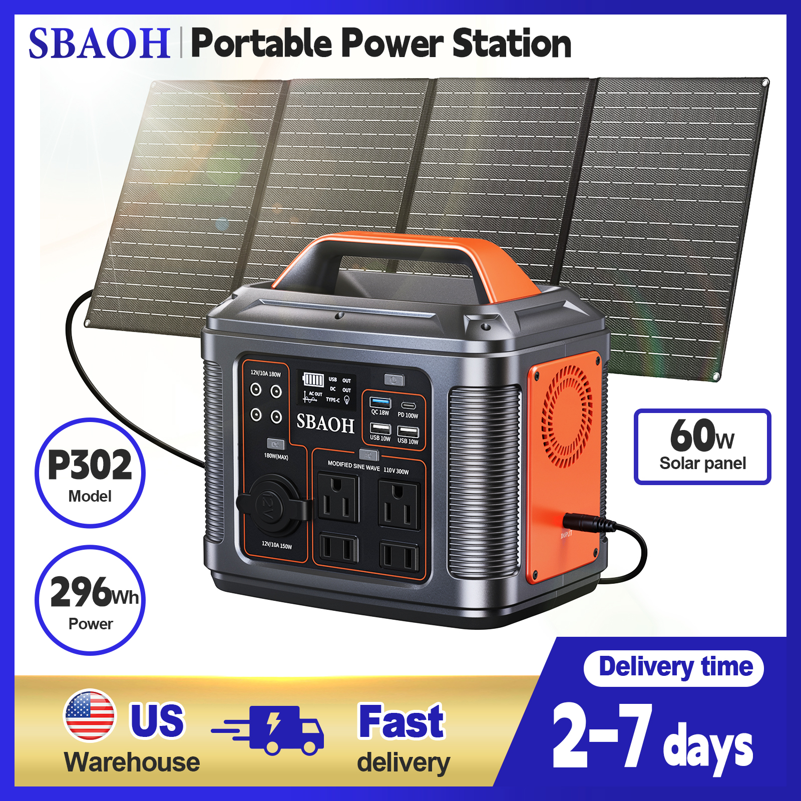 300W Portable Power Station, 2 - مراجعة Solar Emergency Charger وسعره