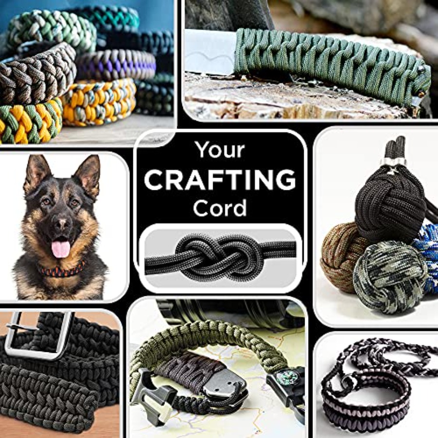 Paracord Type III 550 Desert C - مراجعة Para Cord 1000Ft وسعره