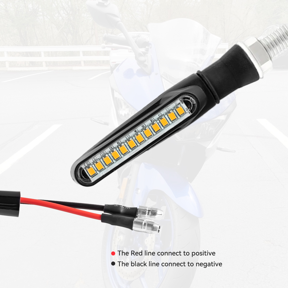 Motorcycle Led Turn Signals Di - مراجعة Sos Light Strobe وسعره