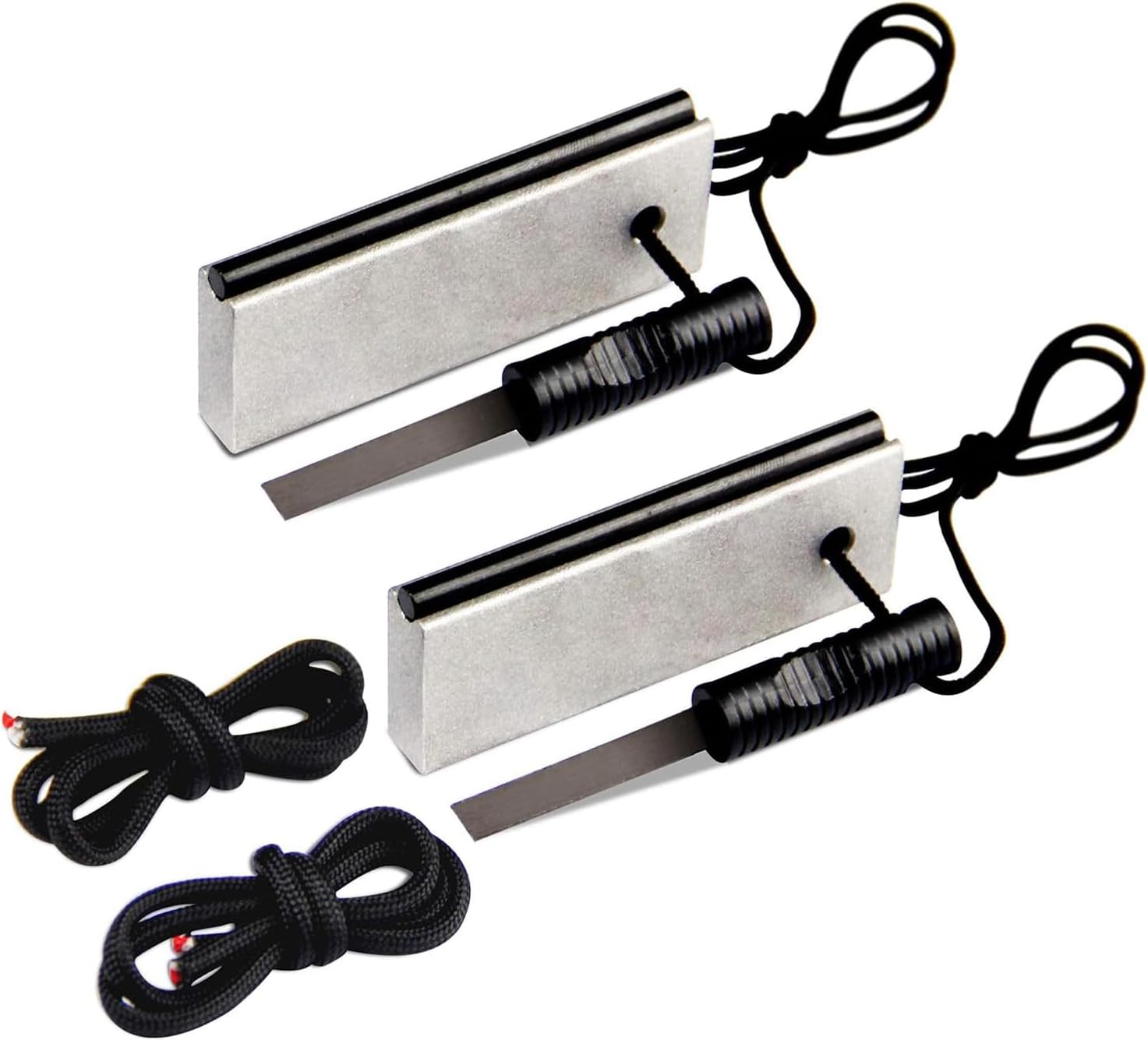 2-Pack Waterproof Fire Starter - مراجعة Magnesium Fire Starter وسعره