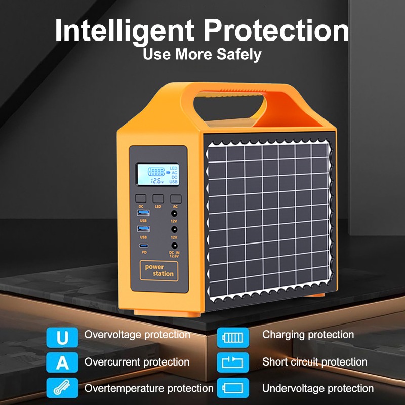 Portable Power Station 100W 15 - مراجعة Solar Emergency Charger وسعره