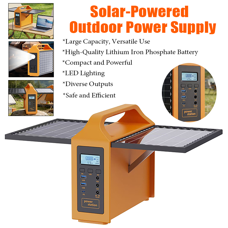 Portable Power Station 100W 15 - مراجعة Solar Emergency Charger وسعره