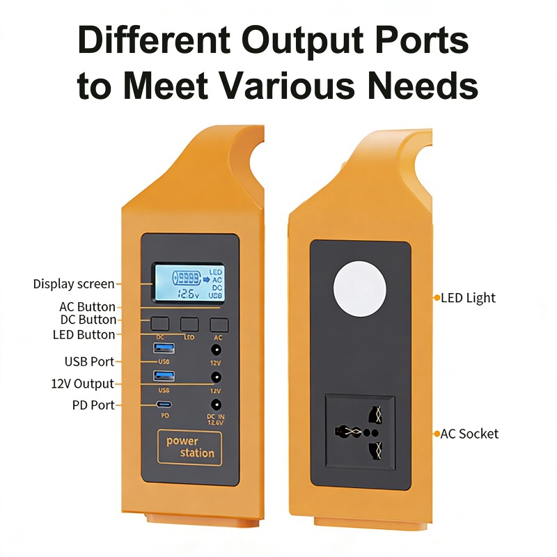 Portable Power Station 100W 15 - مراجعة Solar Emergency Charger وسعره
