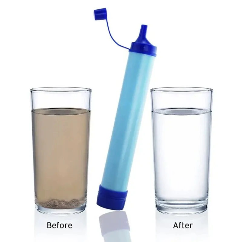 Mini Water Filter Straw Outdoo - مراجعة Water Purification Straw وسعره