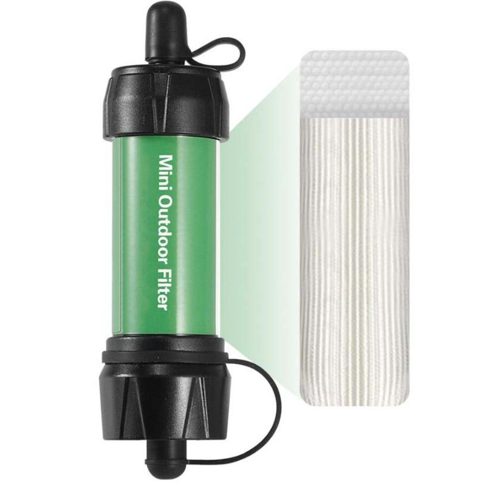 Mini Mini Water Filter Straw S - مراجعة Water Purification Straw وسعره
