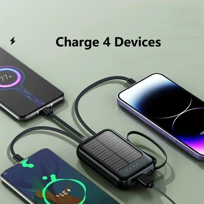 50000mAh Solar Power Bank Supe - مراجعة Solar Emergency Charger وسعره