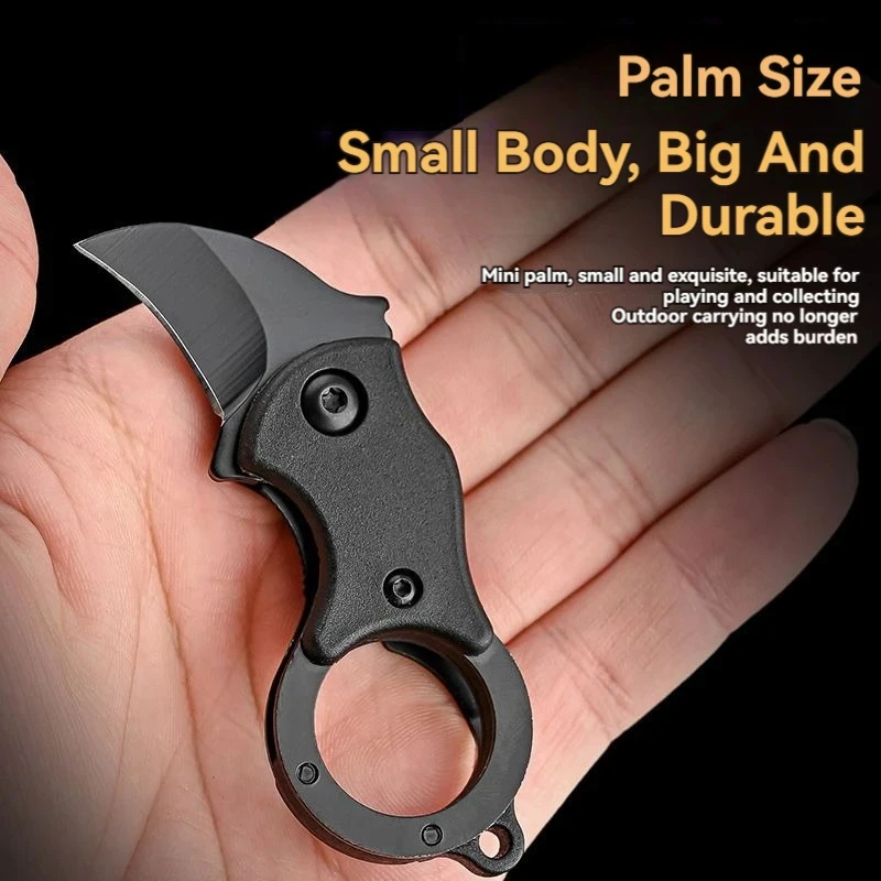 Camping Small Mini Portable Kn - مراجعة Bushcraft Knife Fixed وسعره