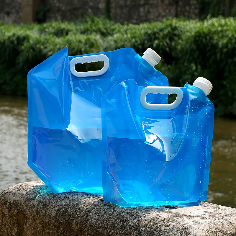 Collapsible Water Container Ba - مراجعة Water Bag Collapsible وسعره