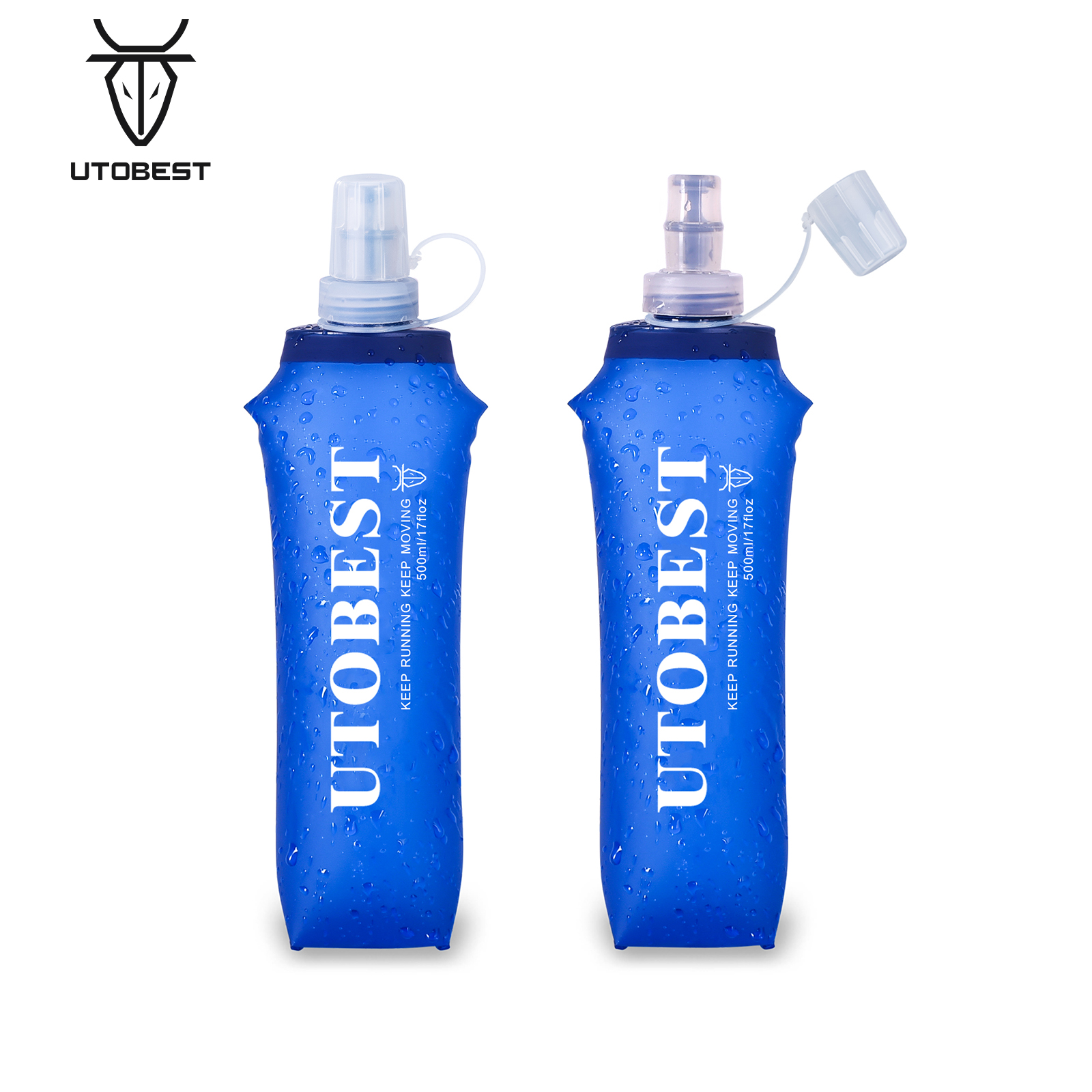 UTOBEST 250ml 350ml 500ml Soft - مراجعة Water Bag Collapsible وسعره