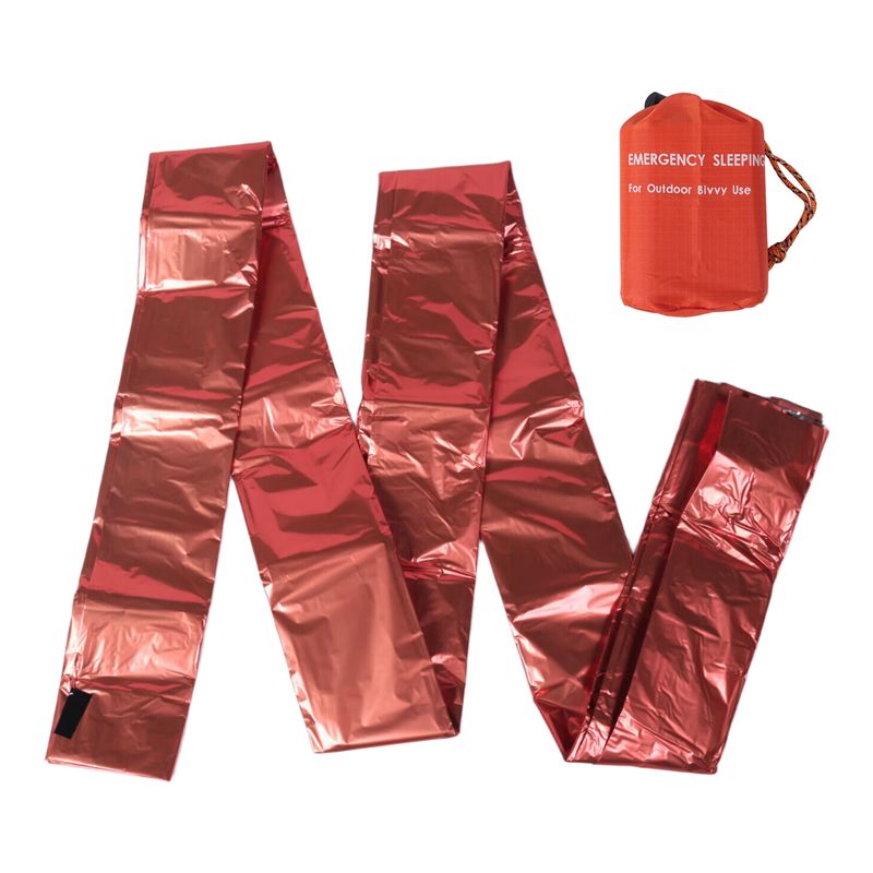 【STOCK】Emergency Sleeping Bag  - مراجعة Bivy Bag Emergency وسعره