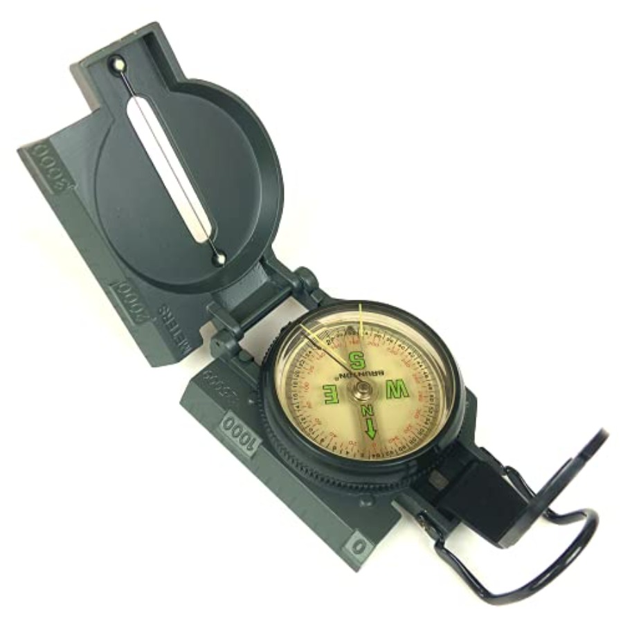 Land Nav Kit with Lensatic Com - مراجعة Compass Lensatic وسعره