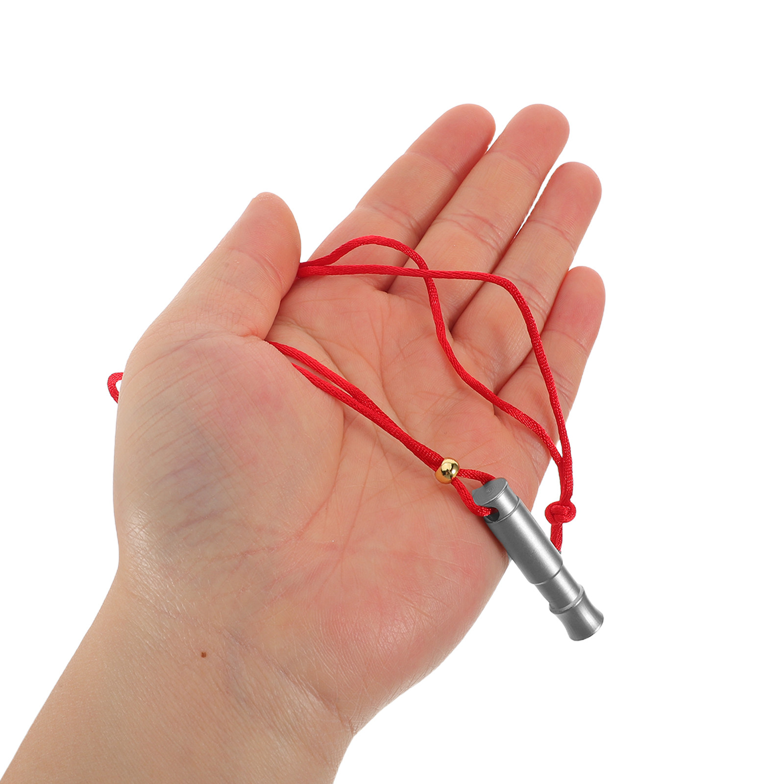 2Pcs Mini Stainless Steel Surv - مراجعة Emergency Whistle Loud وسعره