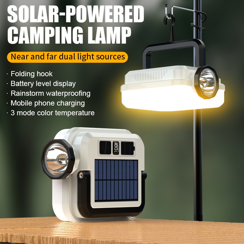 PACOONE Multifunctional Campin - مراجعة Solar Emergency Charger وسعره