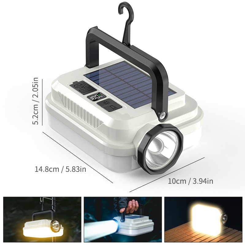 PACOONE Multifunctional Campin - مراجعة Solar Emergency Charger وسعره