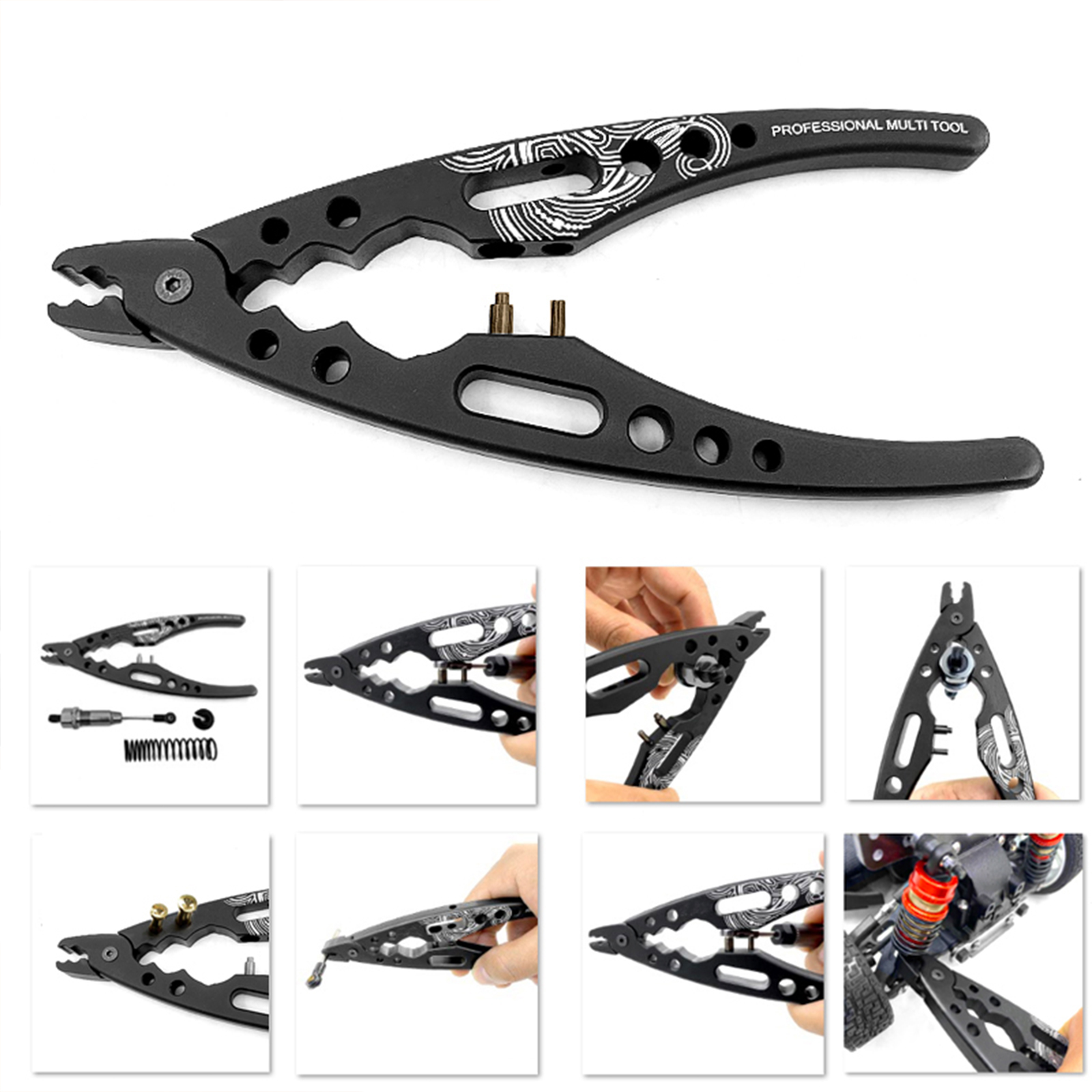 RS RC Shock Shaft Ball End Mul - مراجعة Multi Tool Plier وسعره