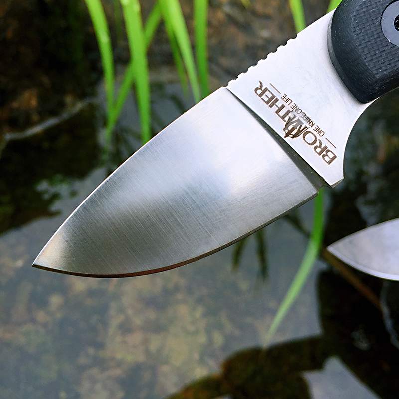 Brother Knife F015 Fixed Blade - مراجعة Bushcraft Knife Fixed وسعره