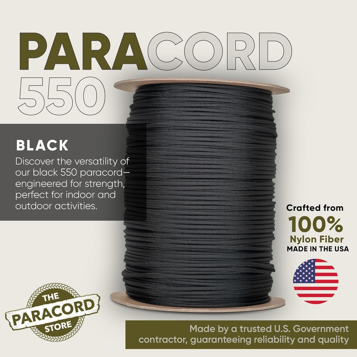 Type III 550 Paracord 1000 FT  - مراجعة Para Cord 1000Ft وسعره