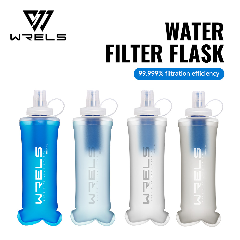 WRELS Water Filter Bottle Coll - مراجعة Water Bag Collapsible وسعره