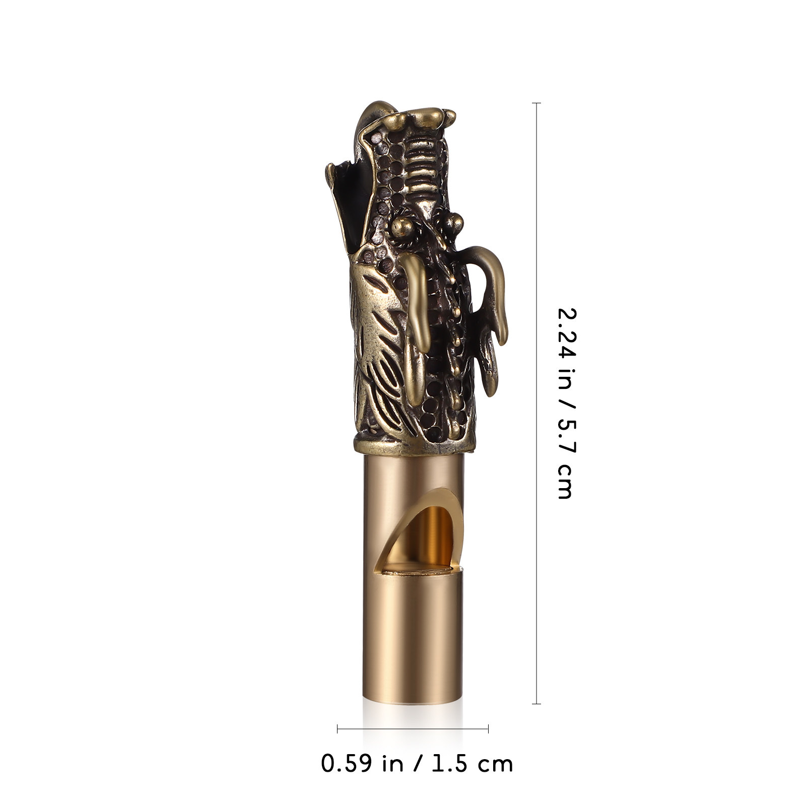 3Pcs Dragon Keychain Whistles  - مراجعة Emergency Whistle Loud وسعره