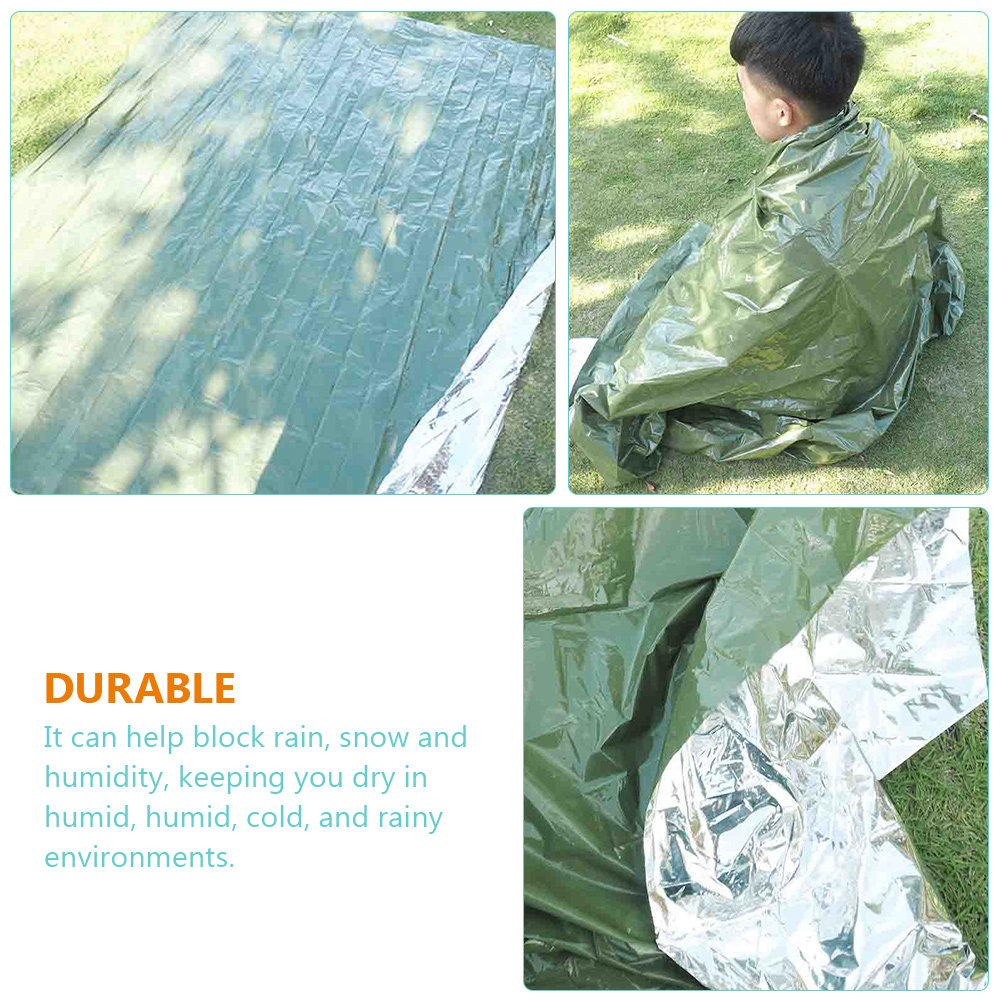 3Pcs Emergency Survival Blanke - مراجعة Survival Blanket Reflective وسعره
