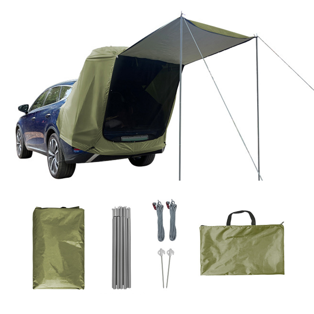 Outdoor Car Rear Tent Camping  - مراجعة Emergency Mylar Tent وسعره