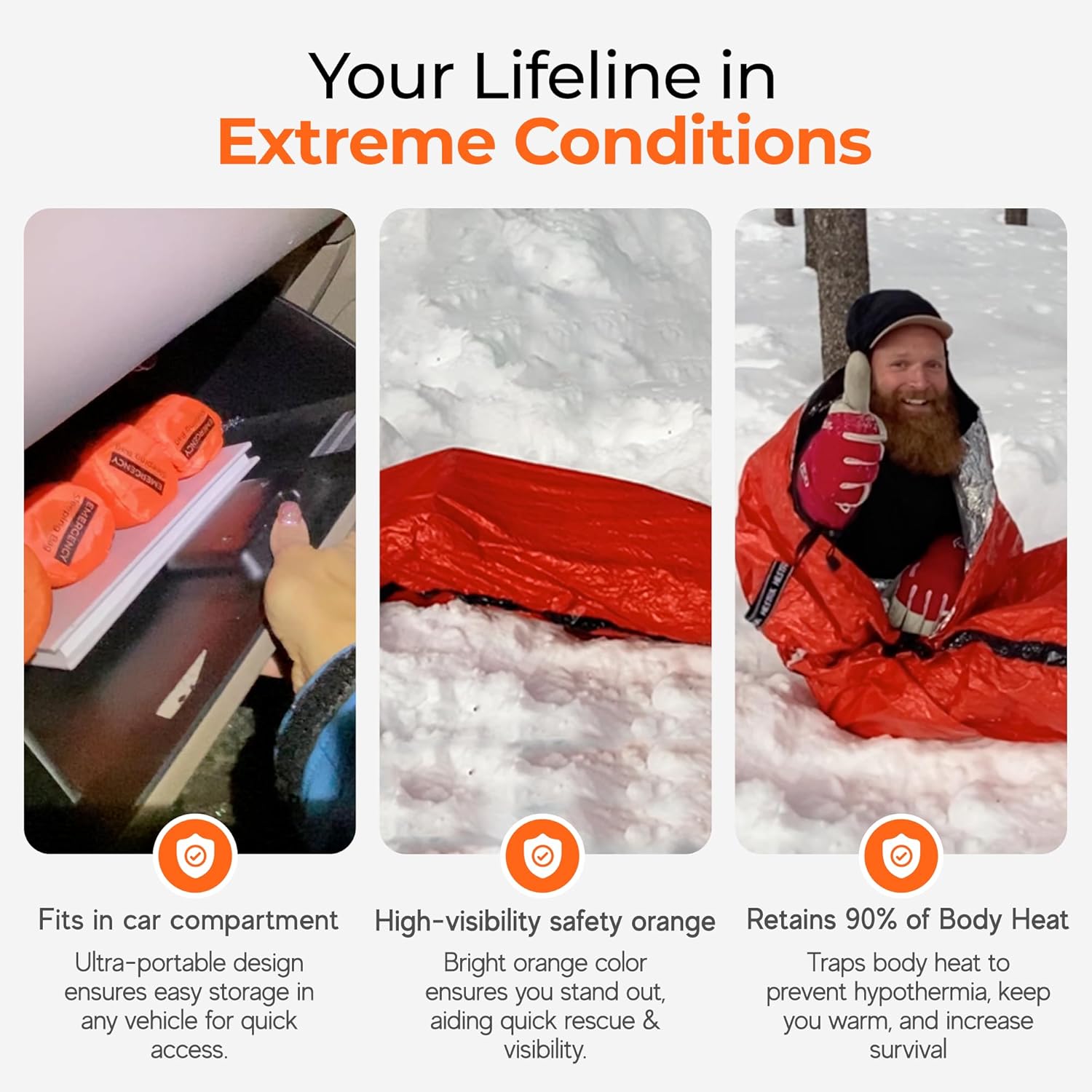 Emergency Sleeping Bag Ultrali - مراجعة Bivy Bag Emergency وسعره