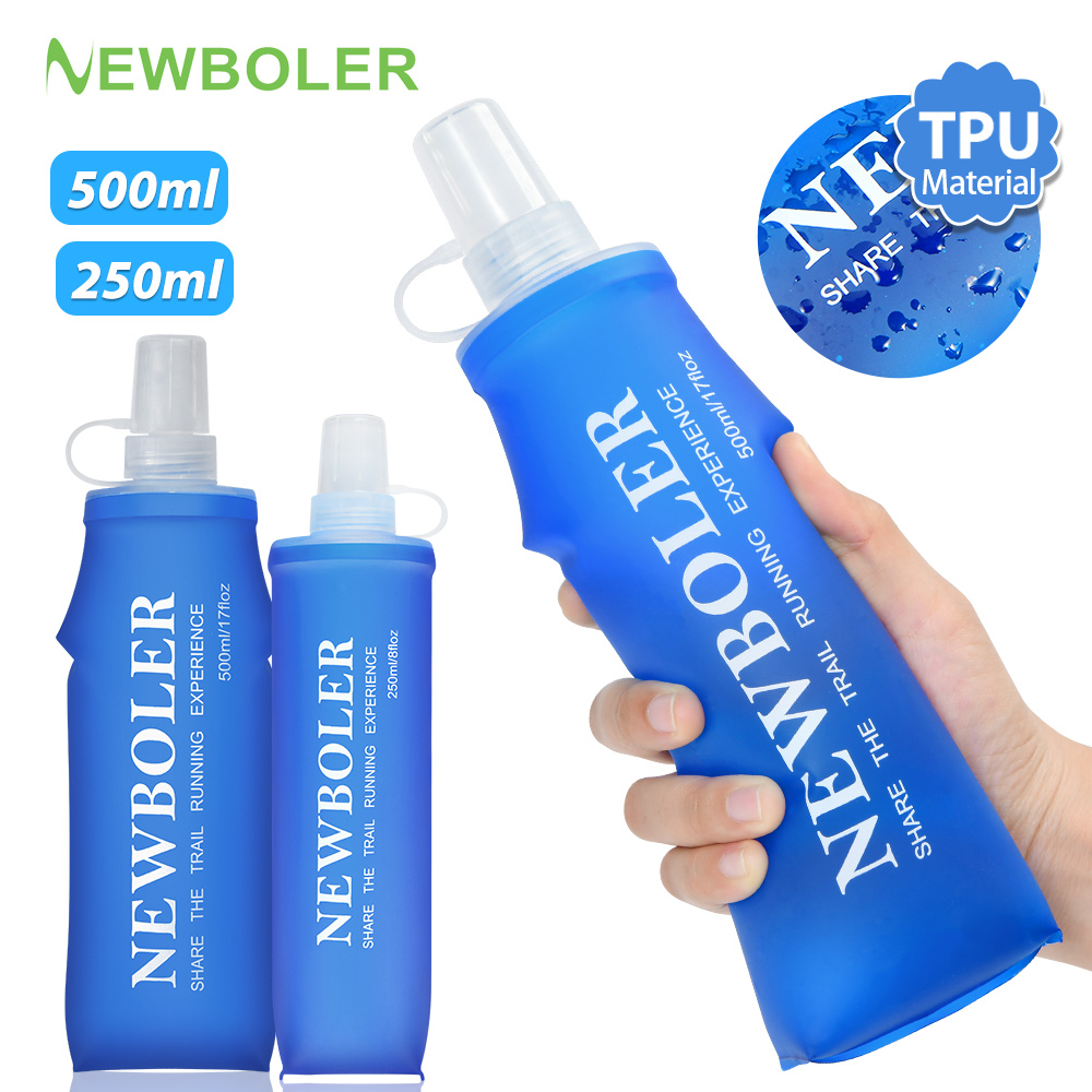 NEWBOLER 250ml/500ml Outdoor C - مراجعة Water Bag Collapsible وسعره
