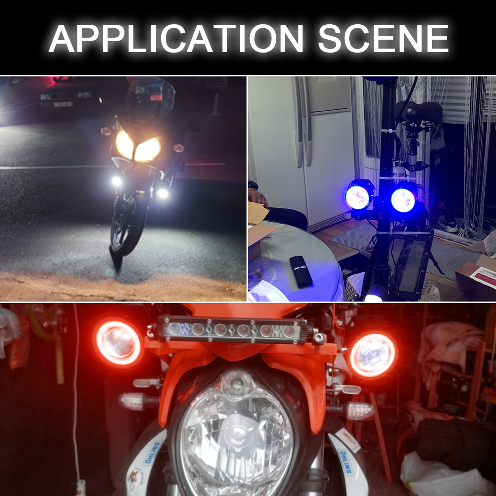 12V -80V 6500K U7 Laser Lens M - مراجعة Sos Light Strobe وسعره