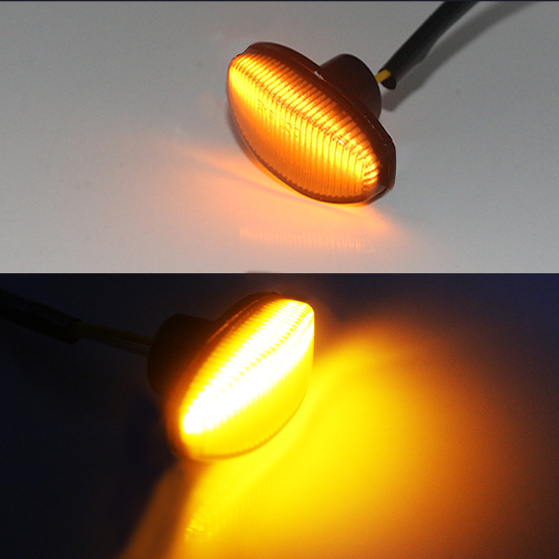 4PCS Smoked Lens Front Amber & - مراجعة Signal Flare Kit وسعره