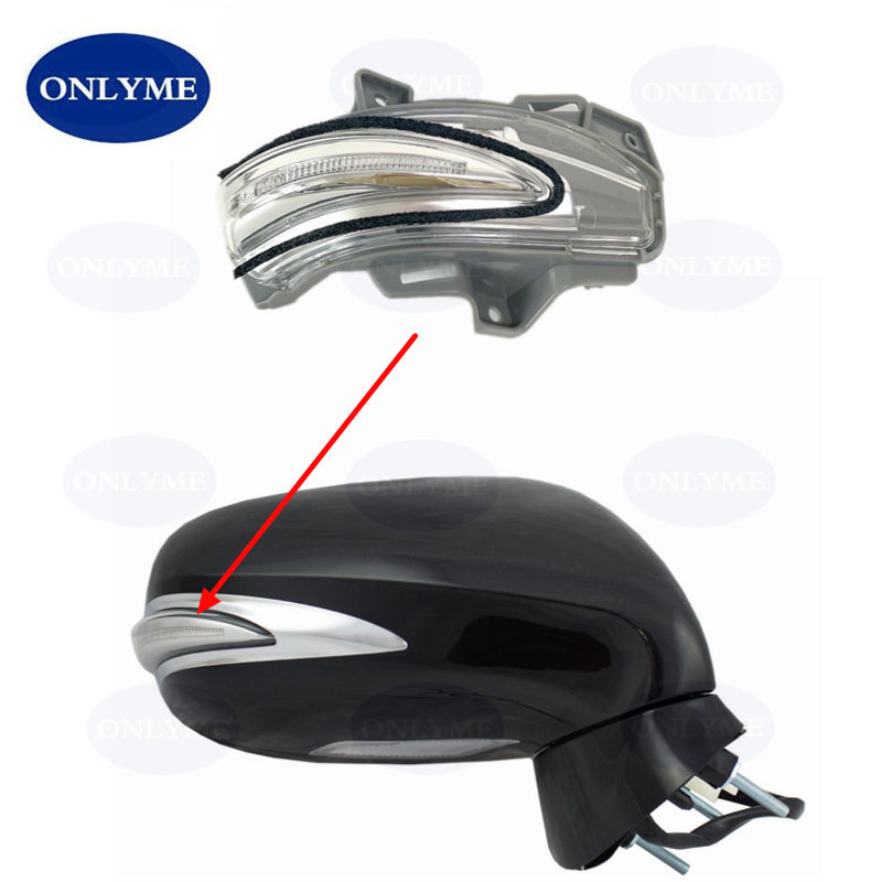 Car Led Mirror Indicator Turn  - مراجعة Signal Panel Orange وسعره