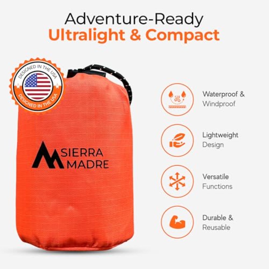 Emergency Sleeping Bag Ultrali - مراجعة Emergency Mylar Tent وسعره