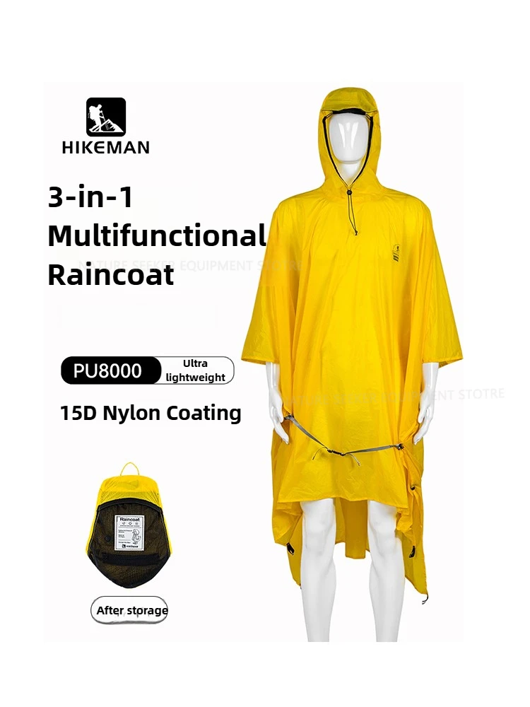 15D/210T Raincoat Waterproof R - مراجعة Emergency Poncho Rain وسعره