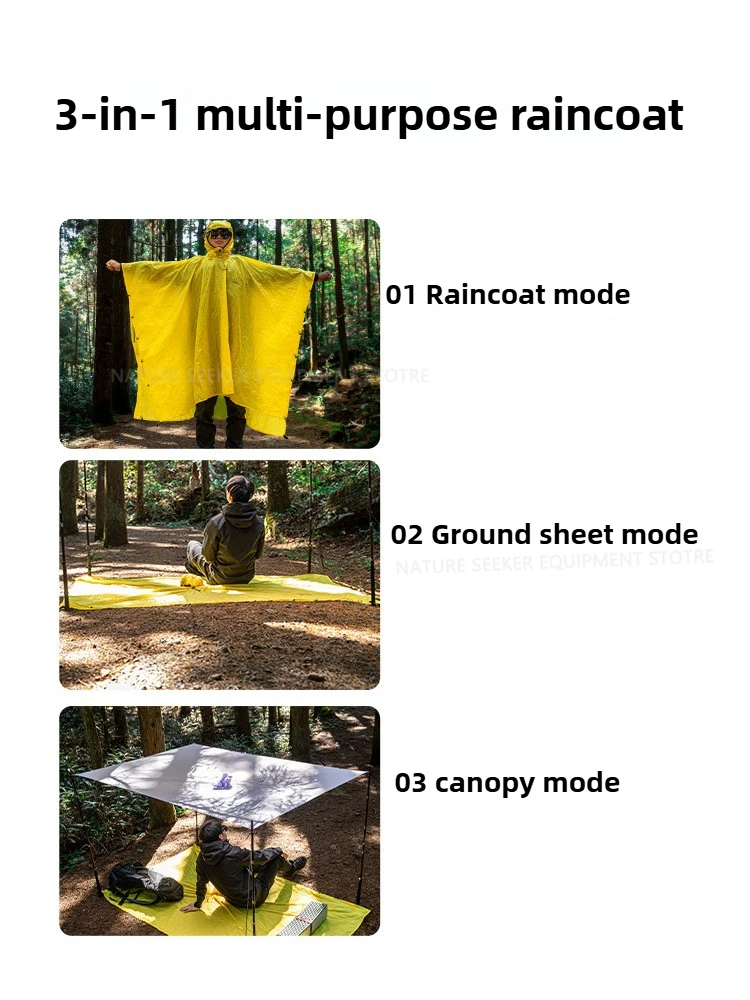 15D/210T Raincoat Waterproof R - مراجعة Emergency Poncho Rain وسعره